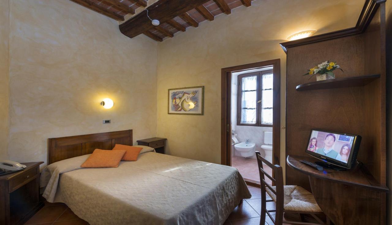 Hotel Italia Cortona Værelse billede